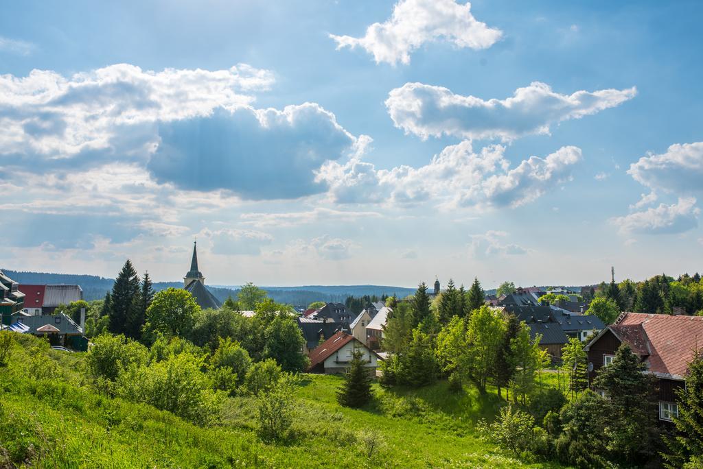 Apartmány Na náměstí Boží Dar Exterior foto